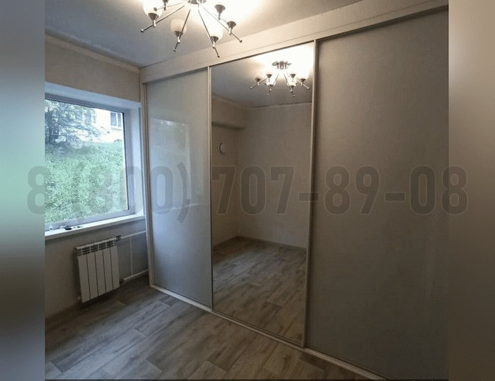 Шкаф серого цвета в Старой Купавне